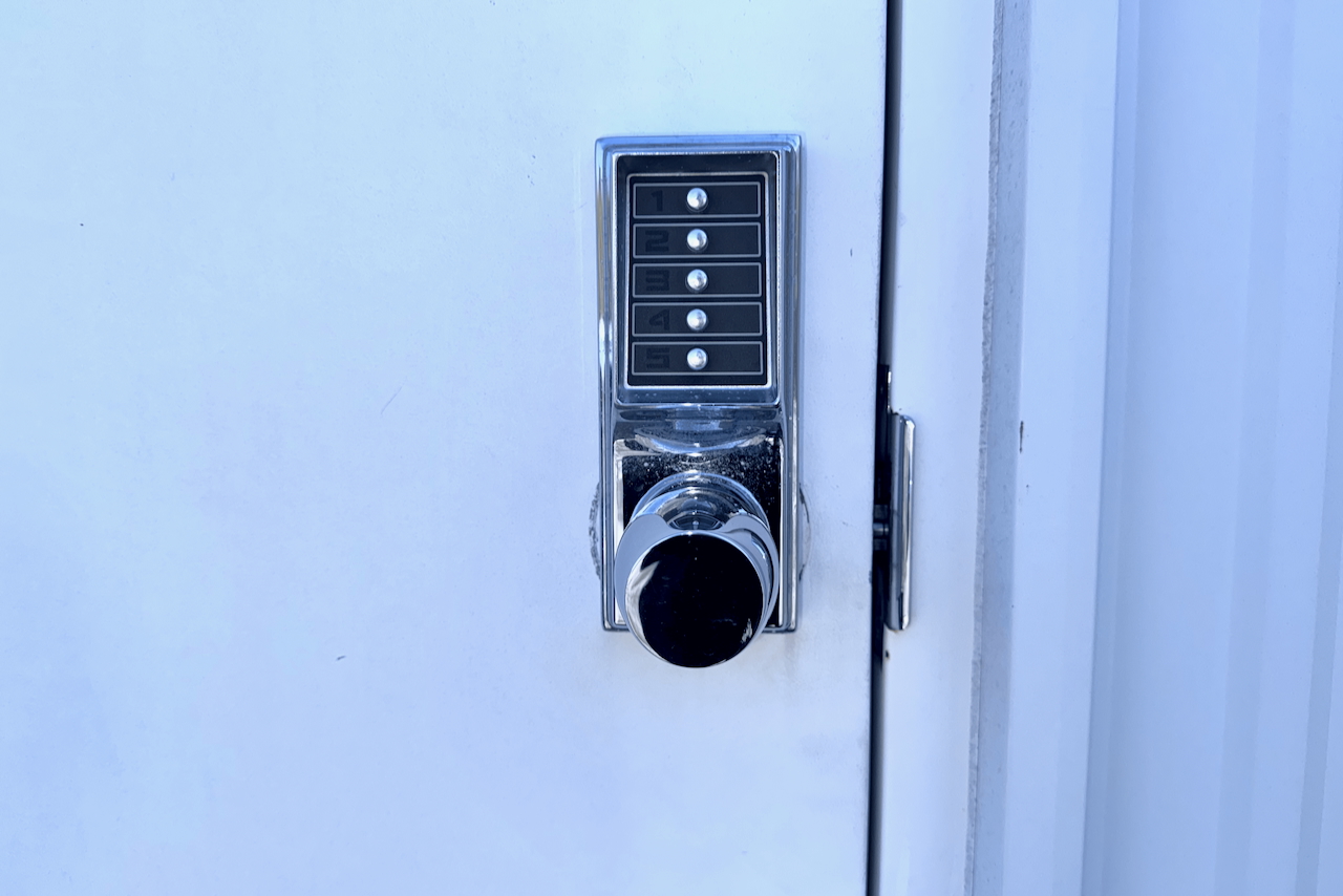 Indoor access with secure keypad entry near Ocean City MD